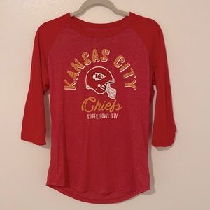 Chiefs Women’s 3/4 sleeve